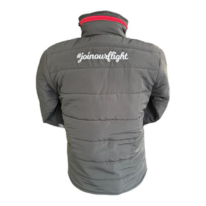 Steppjacke Mithos mit integrierter Kapuze