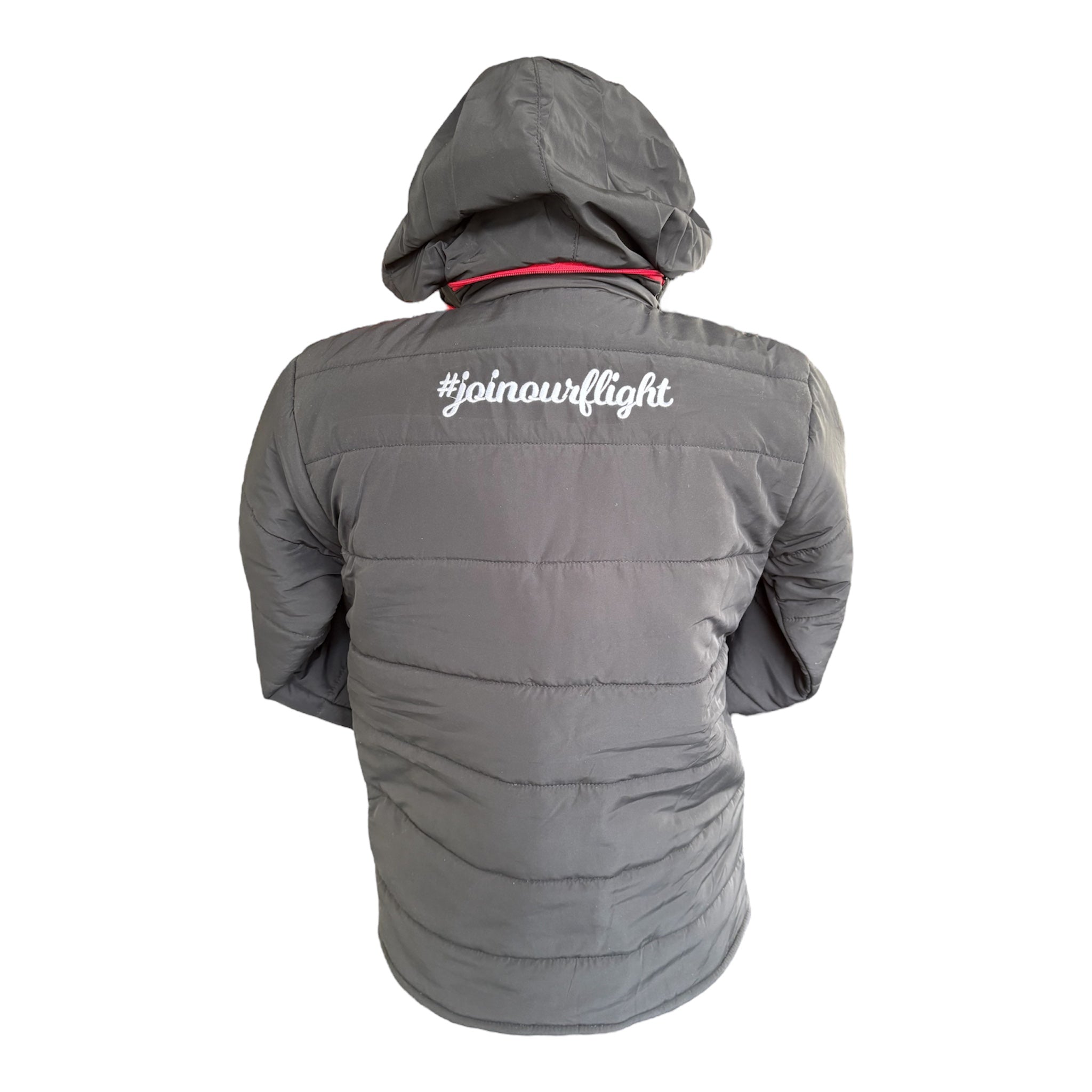 Steppjacke Mithos mit integrierter Kapuze