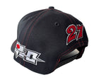 Load image into Gallery viewer, Cap Kaito Toba Moto3 Logo - Schwarz
