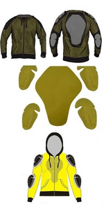 Lade das Bild in den Galerie-Viewer, MITHOS KEVLAR BIKER HOODIE (Kevlar + Protectors)

